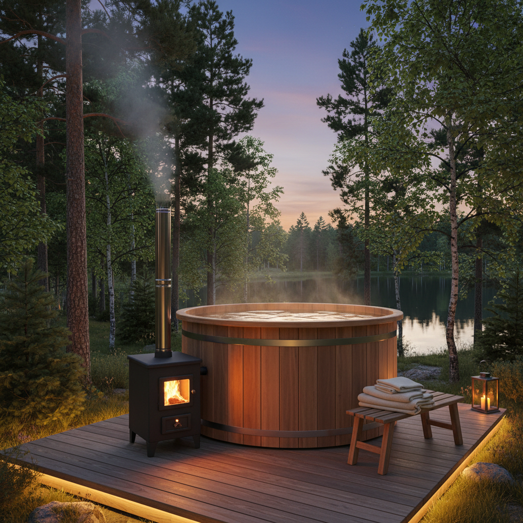 Wood-Fired Hot Tubs